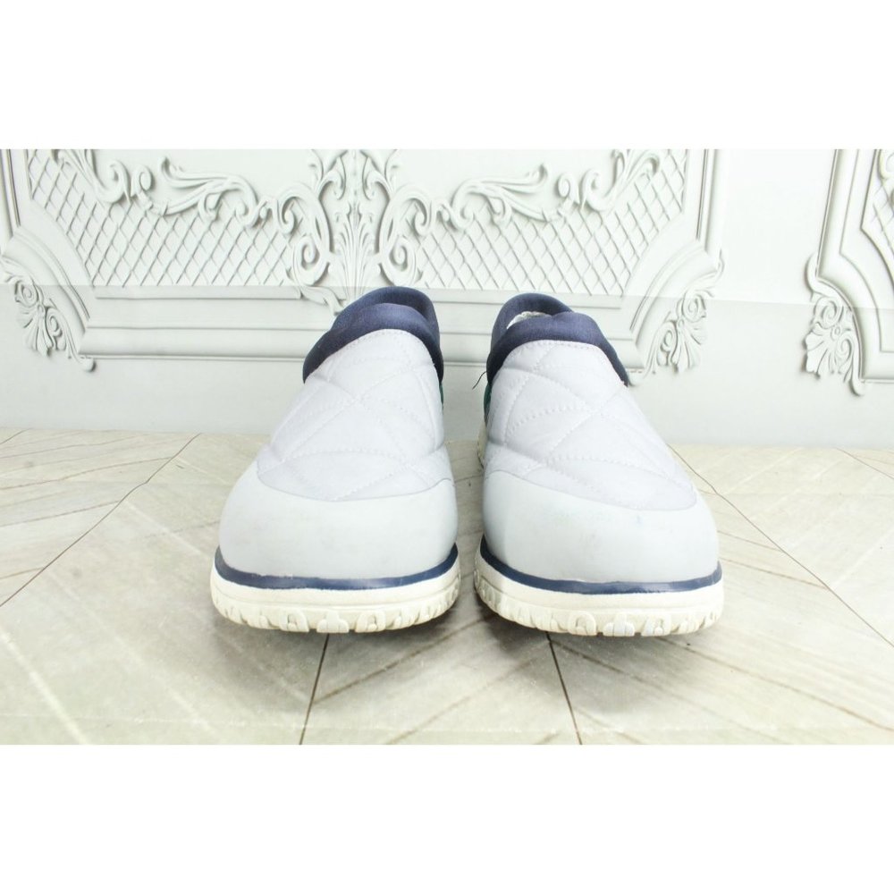 LL Bean Gray Nylon Mesh Cozy Fleece Ultralight PrimaLoft Slippers 10 M - Picture 4 of 9